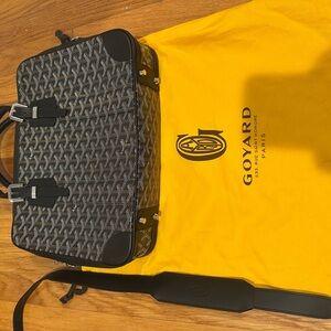 Goyard Ambassade Briefcase PM Black